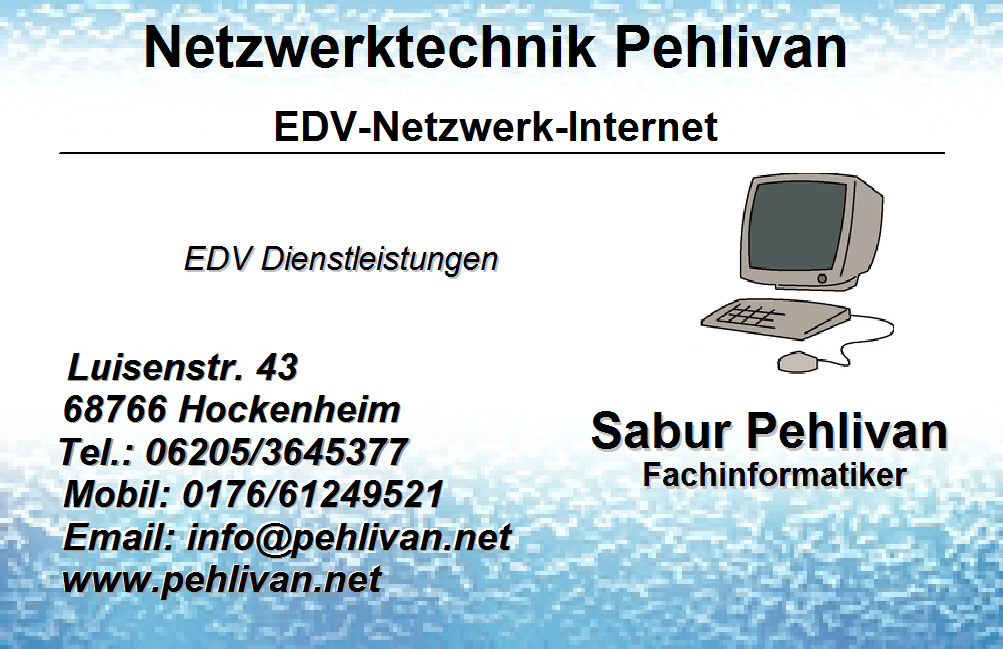Netzwerktechnik Pehlivan